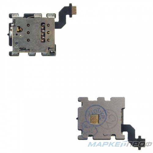 Шлейф HTC One / M8 с SIM коннектором