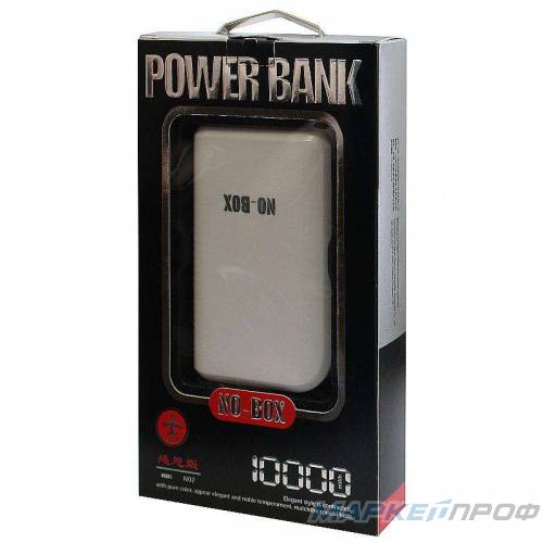 Аккумулятор внешний No-Box 10000mah