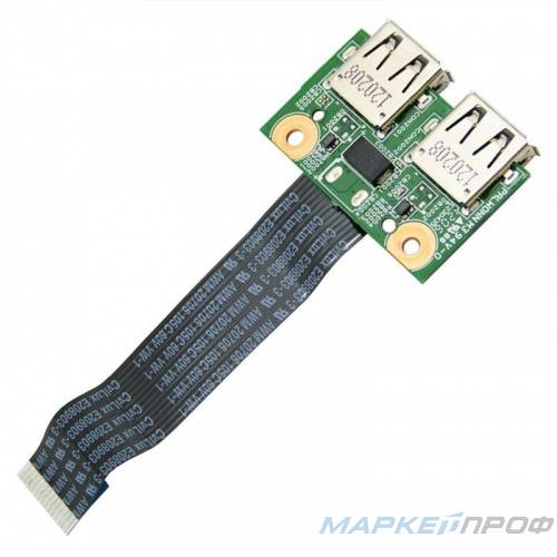 Плата 2xUSB для ноутбука HP 630, 635, CQ57