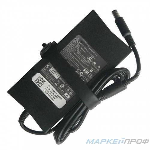 Блок питания Dell 19.5V, 4.62A, 7.4*5мм (Новый корпус slim) (Б/У)