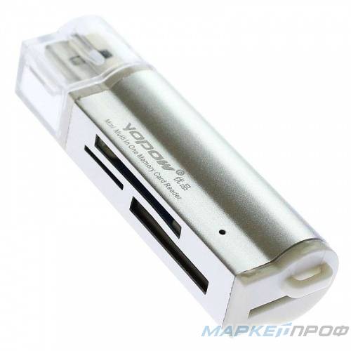 Usb картридер All in one SD/MMC/TF/MiniSD/MS/MS Pro/MS Duo/M2