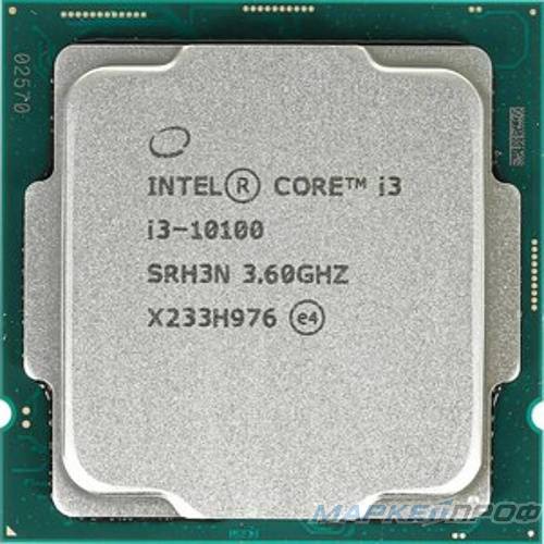 Процессор LGA1200 Intel Core i3-10100 3.6Ghz (Б/У)