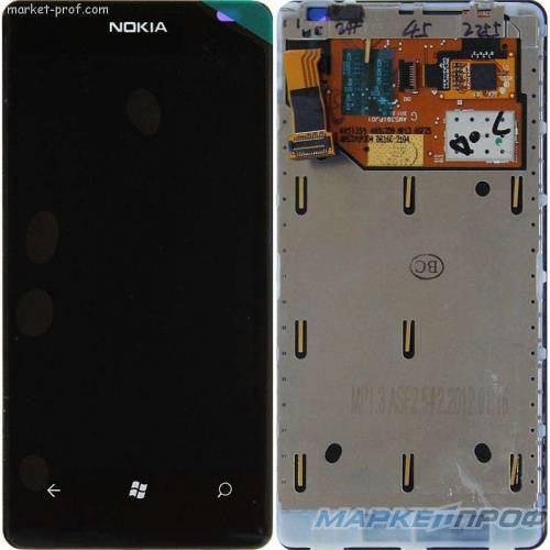 Nokia Lumia 800 дисплей с тачскрином