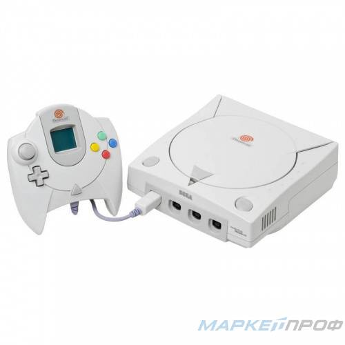 Игровая приставка Sega Dreamcast HKT-3010 + джойстик + карта памяти (Б/У)