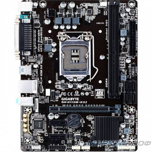 Материнская плата LGA1151 Gigabyte GA-H110M-DS2 (Б/У)