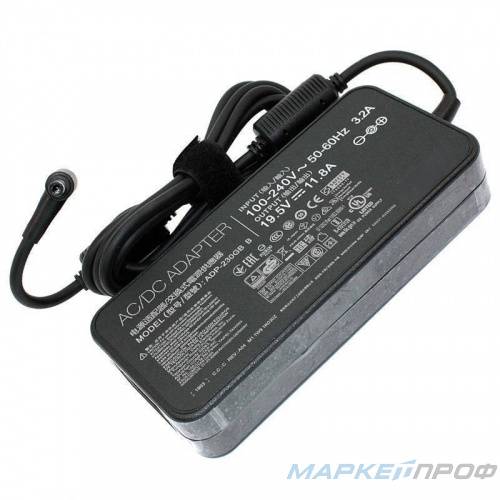 Блок питания Asus 19.5V, 11.8A, 6.0*3.7мм (Б/У)