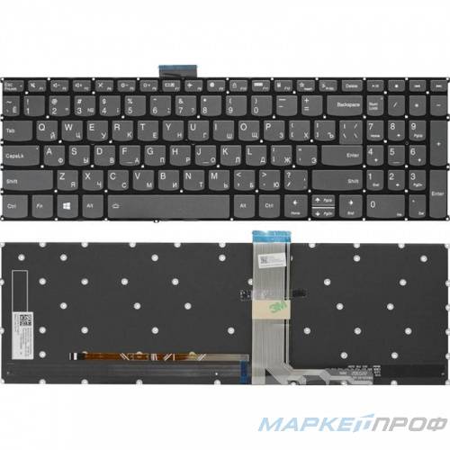 Клавиатура Lenovo 15IAU7 15ITL6 17ABA7 17IAU7 15ALC6 15ALC05 15ARE05 15ALC7 с подсветкой