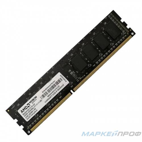Оперативная память DDR3 4Gb 1600MHz AMD Radeon R534G1601U1S-UO (Б/У)