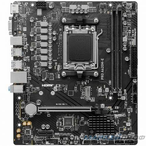 Материнская плата Socket AM5 MSI PRO A620M-E (Б/У)