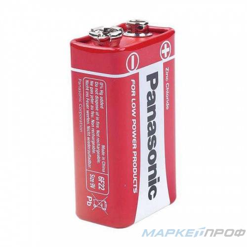 Батарейка 9V 6F22ND Panasonic