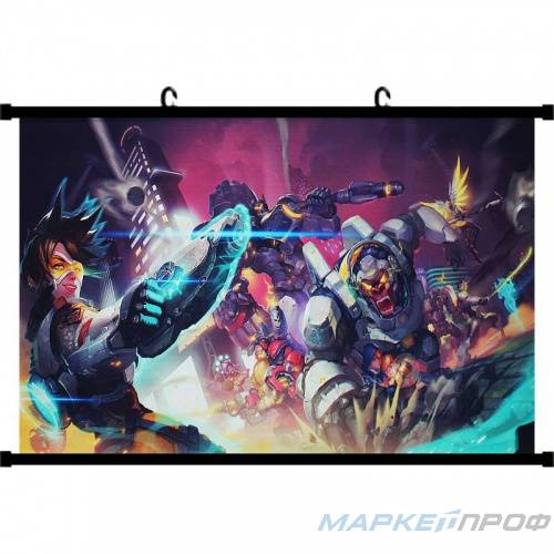 Картина-постер Overwatch Hanging Poster