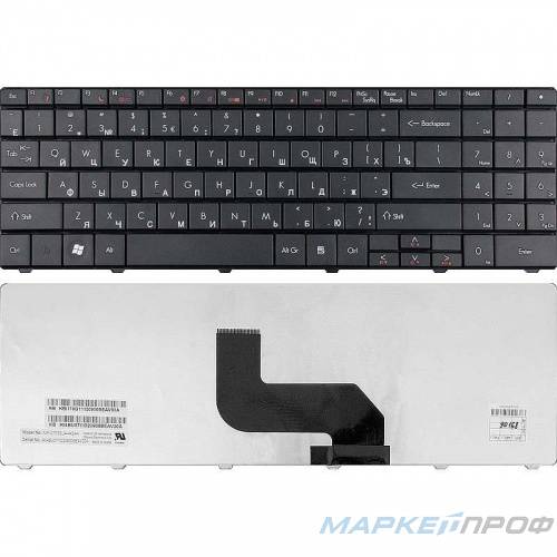 Клавиатура Acer Packard Bell TJ61 TJ62 TJ65