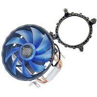 Кулер для процессоров LGA 1156/1150/1151/1155 с двумя медными трубками и крепежом для сокета (Б/У)