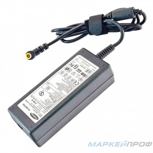 Блок питания 14V, 3A, 6.5x4.4мм с иглой для Samsung (Б/У)