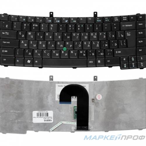 Клавиатура Acer TravelMate 6410, 6460, 6452, 6490, 6492G, 6493, 6592G, 6593