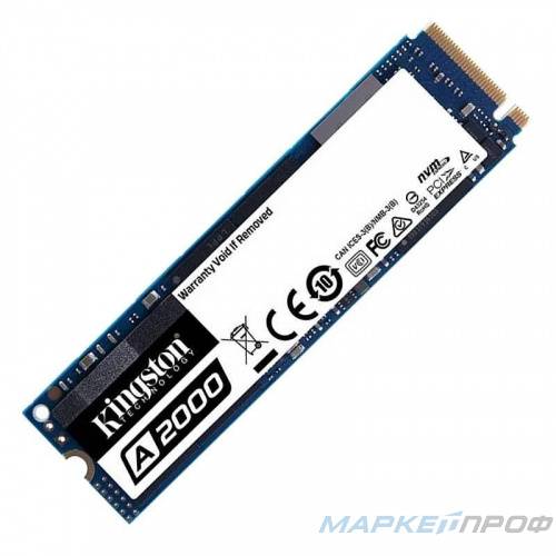 SSD накопитель 500Gb Kingston M.2 NVMe 2280 (Б/У)